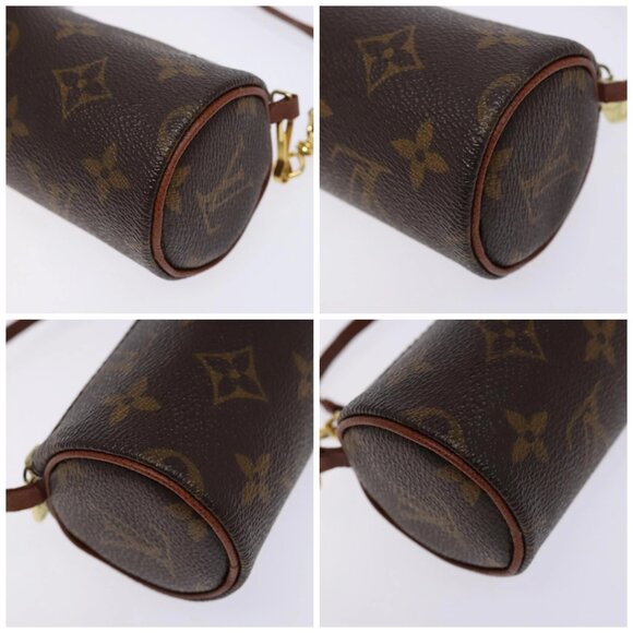 LOUIS VUITTON Monogram Papillon Pouch LV Auth 138782 - Picture 16 of 16